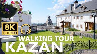 Kazan - Walking Tour - Russia - 8K 60fps