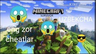 MINECRAFT UZBEKCHASIGA CHEAT KODLAR LETSPLAY