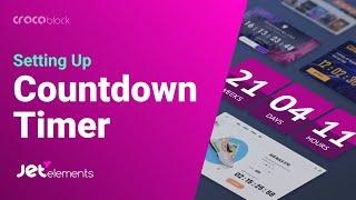 How to apply Elementor Countdown Timer | JetElements plugin