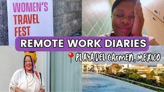 Remote (social) work diaries  | careers are maps not ladders & FIRST in'tl speaking opp in playa