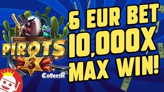  PIROTS 3 SLOT DELIVERS MASSIVE WIN ON 6 EUR STAKE!