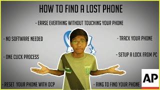 Find your lost phone without installing any app | HAPPY NEWYEAR | ASHRAF PASHA