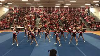 Hilton varsity cheer- Pep Rally performance