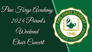 PFA 2024 Parent's Weekend Evening Concert; 11-23-2024