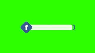 FACEBOOK green screen animation | Free download | No Copyright