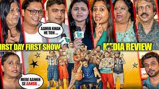 First Day First Show Media Review | Sitaare Zameen Par | Aamir Khan