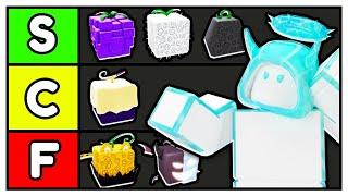 The ULTIMATE Blox Fruit Tier List...