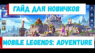 Mobile legends: Adventure. Гайд начала и середины игры. Разбор механик игры, героев, кого качать.