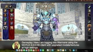 WOTLK 3.3.5 / WARMANE Fully working on Mac 64bit / Mac 12+ (No graphic glitches/bugs)