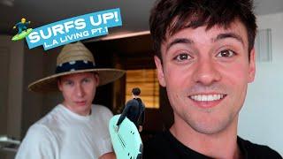 SURFS UP! | L.A LIVING PT.1 I Tom Daley