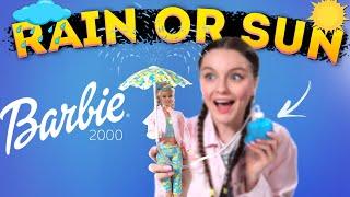 Из куклы ИДЕТ ДОЖДЬ Barbie RAIN or SUN 2000 года: обзор и распаковка