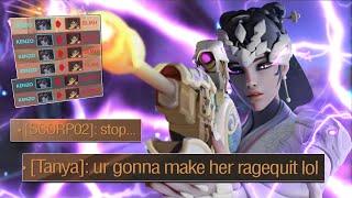 "widowmaker ur gonna make her rage quit"