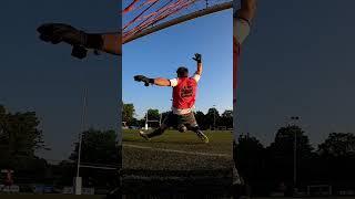 Goalkeeper POV save to keep us in the game #pov #football #soccer #save #footballskills #shorts