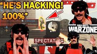 DrDisrespect Meets & Spectates FIRST HACKER in COD Warzone ($50K Tournament!)