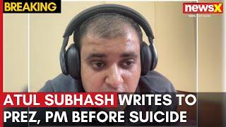 Atul Subhash Suicide Case: Atul Writes to President, Urges Court to Form NGO for Men's Rights