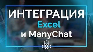 Интаграция Excel c ManyChat простые настройки Мени чата 