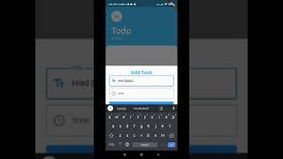 todo app with sqlite and bloc with flutter