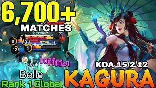 6,700+ Matches Kagura Deadly Ultimate Combo - Top 1 Global Kagura by Belle - Mobile Legends