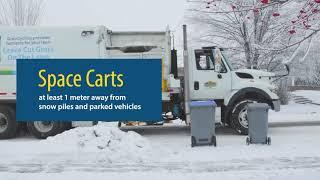 City of Kamloops I Winter Curbside Cart Pickup