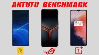 Realme X2 Pro vs Rog Phone 2 vs OnePlus 7T: Antutu Benchmark