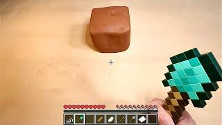 Crafting a Minecraft Flower Pot in REAL LIFE!