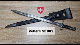 Swiss Vetterli M1881 sawback bayonet