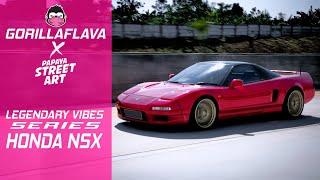 Legendary Vibes - Honda NSX | Gorillaflava X Papaya Street Art | The Bakajin