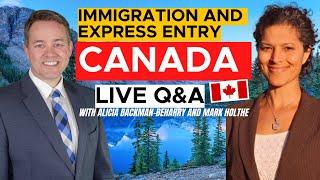 Canada Immigration LIVE Q&A with Alicia and Mark