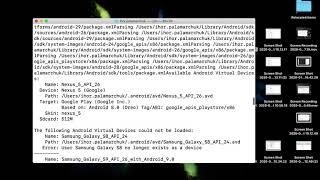 Run Android Emulators With Terminal on Mac OS