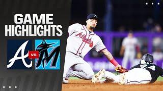 Braves vs. Marlins Game Highlights (9/20/24) | MLB Highlights