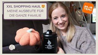 XXL Shopping Haul  Mein erster Einkauf bei TEMU | 100€ Shopping Gutschein für euch