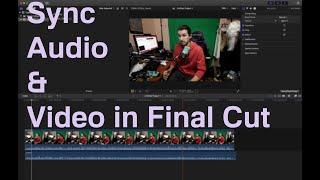 Final Cut Pro: Audio & Video sync, solving audio drift (desync) problem