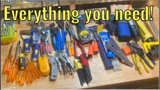 Every tool you need to start doing apartment maintenance!