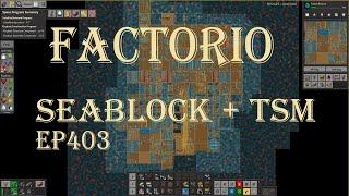 Factorio 1.1 Seablock + TSM EP403 Fusion Reactor