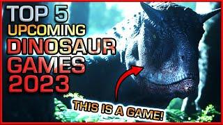 TOP 5 Upcoming Dinosaur Games | 2023-25 | Unreal Engine 5, 4 & Unity Engine Games