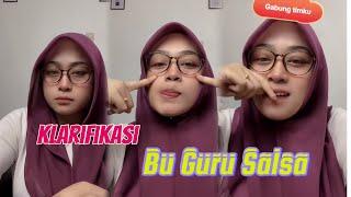 Full Live Klarifikasi Bu Guru Salsa‼️ Merasa Dijebak oleh *****‼️