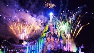 Disney Dreams! Spectacular Night Time Full Show - HD at Disneyland Paris w/Peter Pan, Rapunzel