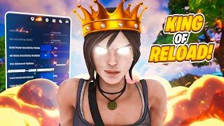 *KING* Of RELOAD!  + *NEW* BEST Controller Settings For Fortnite Chapter 5! (PS4/PS5/XBOX/PC)