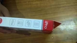 Ipro IP 1042 10400mah powerbank unboxing 2017