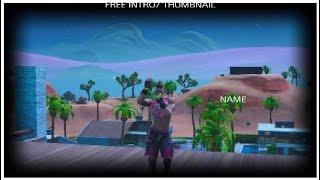 How to make a COOL FORTNITE INTRO ON SHAREFACTORY ! FAST EASY FREE