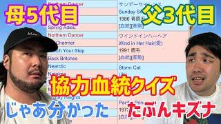 【激ムズ血統クイズ】競馬ガチ勢ならそれぞれ血統表の一部を見て競走馬を特定できるか！？【競馬クイズ】