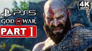 GOD OF WAR PS5 Gameplay Walkthrough Part 1 [4K 60FPS] - No Commentary (FULL GAME)