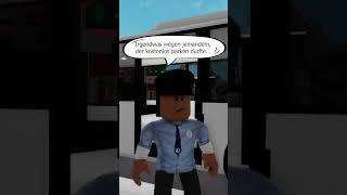 Der Polizist Wird OBDACHLOS in Roblox!  #shorts