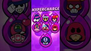 7 New HYPERCHARGES! #brawlstars #shorts