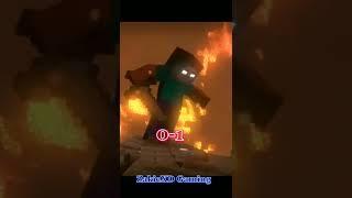 Herobrine Vs Null | #zakiexdgaming #shorts #despacito