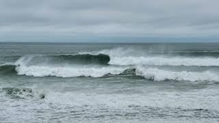 Double Overhead waves at Ruggles!! Hurricane Jose 9.19.17. (4k)