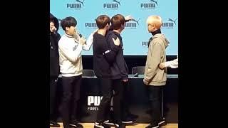 JINKOOK - JK 'S Lesson 101: drag JIN towards you when pointing out something  #jinkook #kookjin