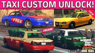 How To Get a Custom TAXI & Customize Taxi In GTA 5 Online! Unlock Arena War Cab Taxi Driver Business