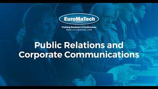 Public Relations and Corporate Communications