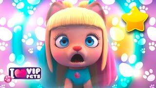  El MISTERIO de la FIESTA de PIJAMAS  NUEVA temporada  VIP PETS  GLAM GEMS  DIBUJOS ANIMADOS